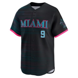 Jean Segura Miami Marlins Youth Limited 2025 City Connect Jersey - Black
