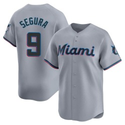 Jean Segura Miami Marlins Youth Limited Road Jersey - Gray